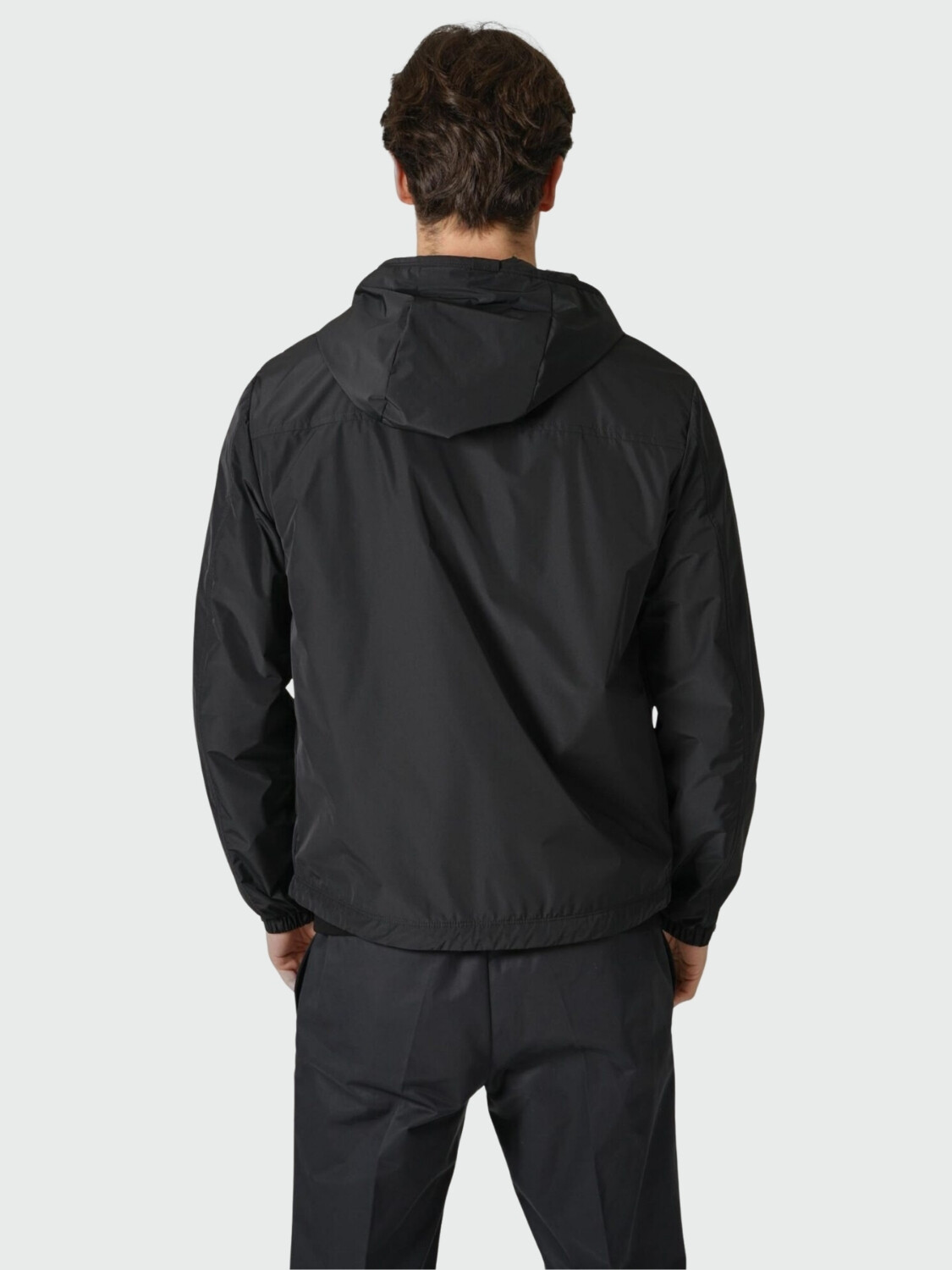 MONCLER - Chaqueta camisera con plumón Gascoyne Negro