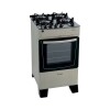Cocina A Gas - James Mesa Vidrio Frente Inox Titanium