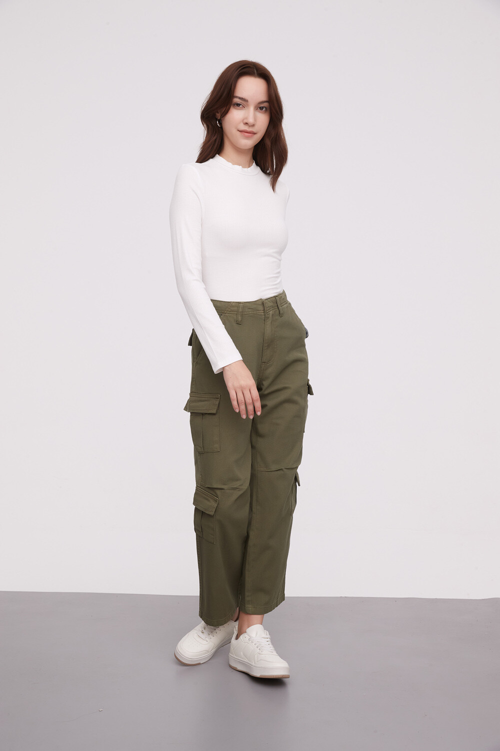 Pantalon Lehco Verde Oliva Oscuro