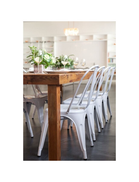 SILLA TOLIX BLANCO METAL COMEDOR SILLA TOLIX BLANCO METAL COMEDOR