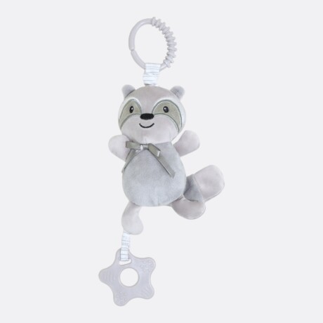 Sonajero Colgante Animales Tono Grises Mapache