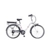 Bicicleta Eléctrica E-STRADA - Rodado 26 - S-PRO Blanco