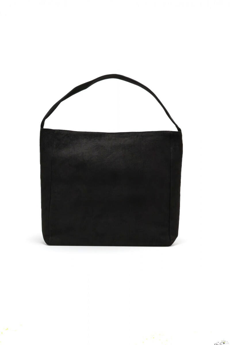 Cartera Gamuza - Negro 