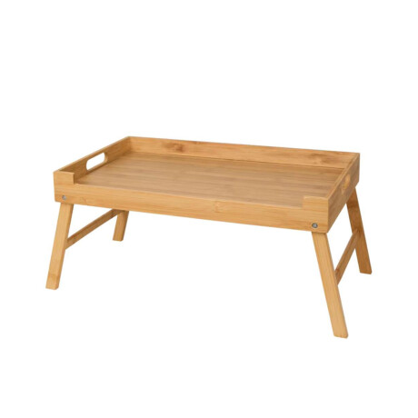 Mesa plegable de bambú 50x28x24cm