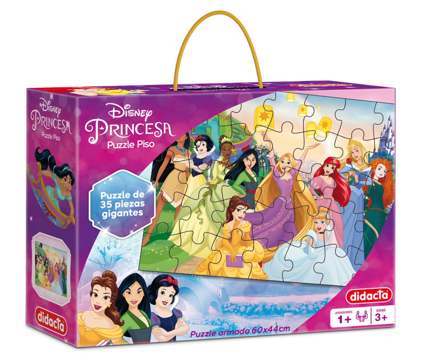 Puzzle de Piso Princesas Didacta Disney - 001 
