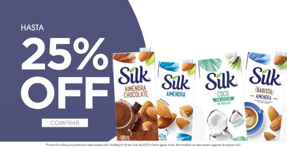 Silk Hasta 25% Off
