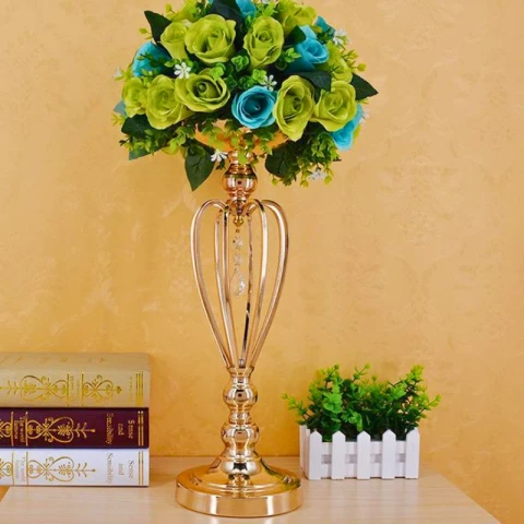 Decoracion para Flores de 46CM Dorado Decoracion para Flores de 46CM Dorado
