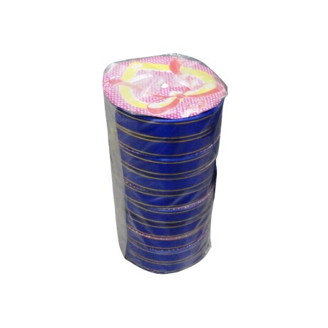 CINTA REGALO ECO. AZUL 2LINEAS 18MM (PACK X 10) CINTA REGALO ECO. AZUL 2LINEAS 18MM (PACK X 10)