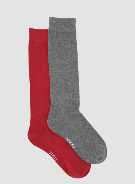 Pack de 2 medias en mezcla de algodón y largo 3/4. ideal par Variante 27