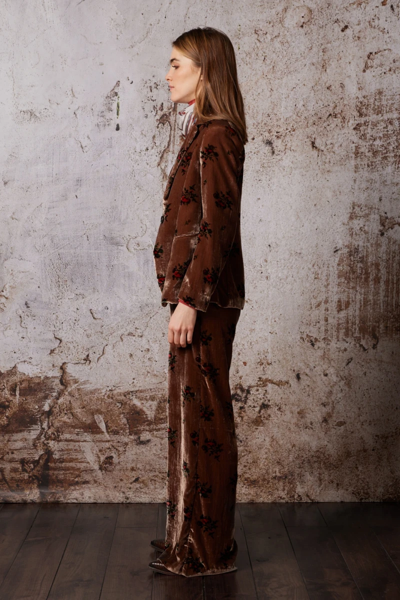 TROUSERS POMEOTO Marron