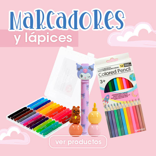 Marcadores y lápices