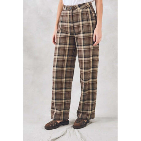 Pantalón Escocés Oliva