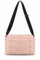 Cartera UNIQUE Puffer regulable Rosa