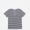 T-Shirt manga corta rayada NEGRO