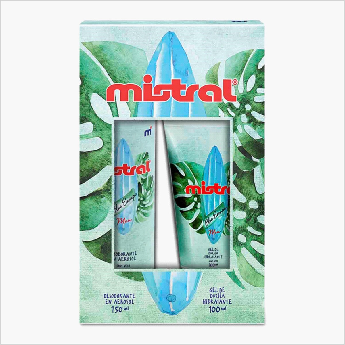 Pack Mistral Blue Aero +Gel De Ducha 