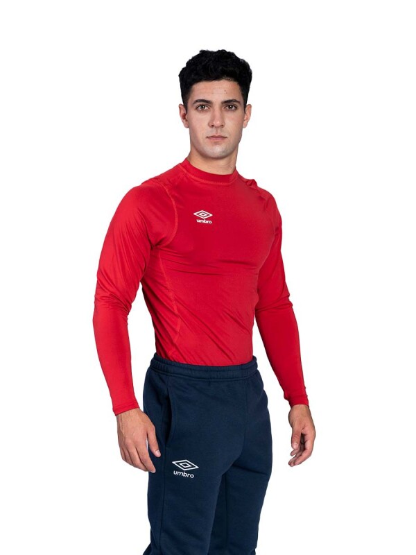 T-Shirt Térmica Manga Larga Umbro Hombre Celeste, Rosado, Arena