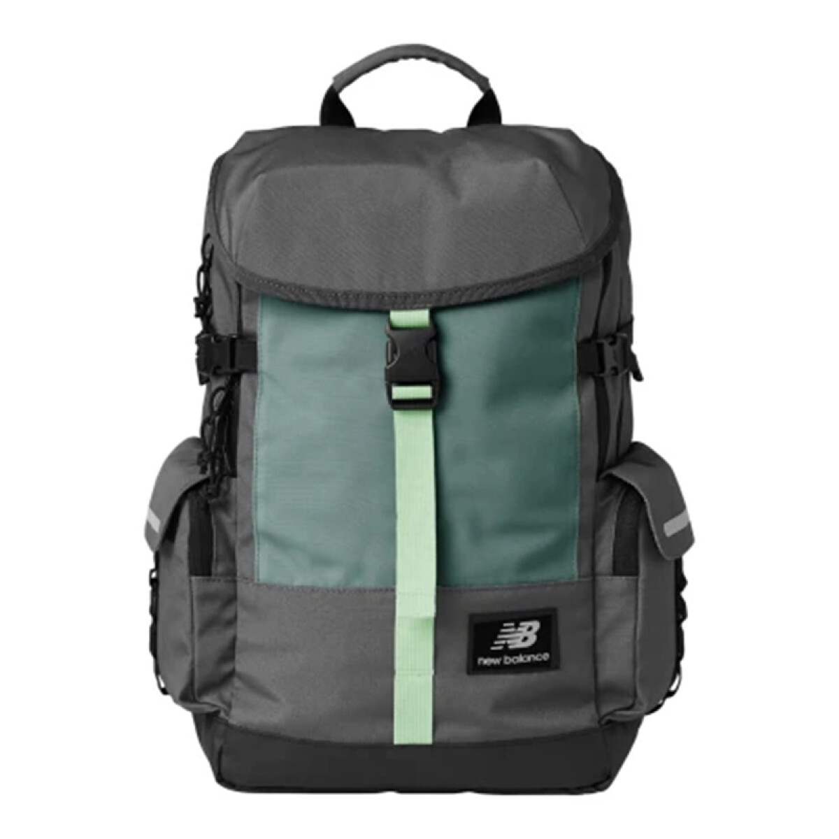 Mochila New Balance Flap - Gris 