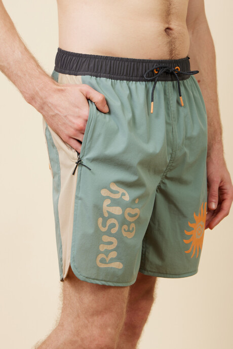 SHORT KOHRA RUSTY Azul Piedra