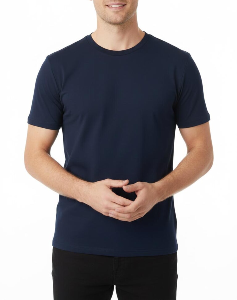 Remera Básica - Azul 