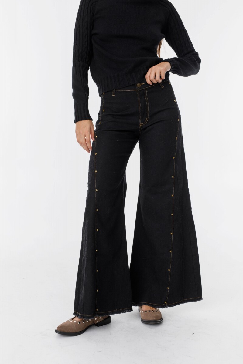Pantalon Murra - Negro con tachas 