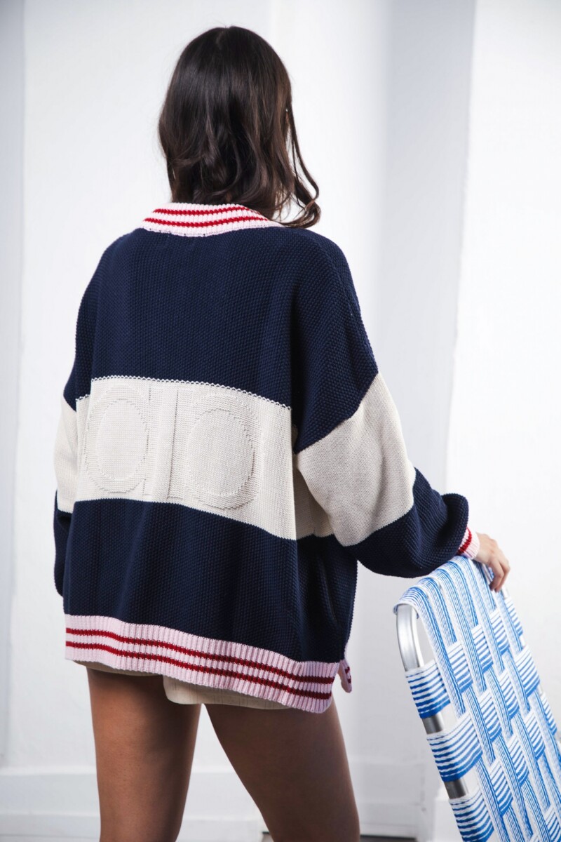 Cardigan New Glory Azul PRE ORDEN