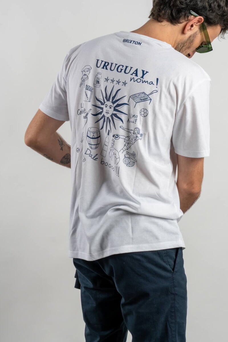 Camiseta La Celeste Regular Blanca