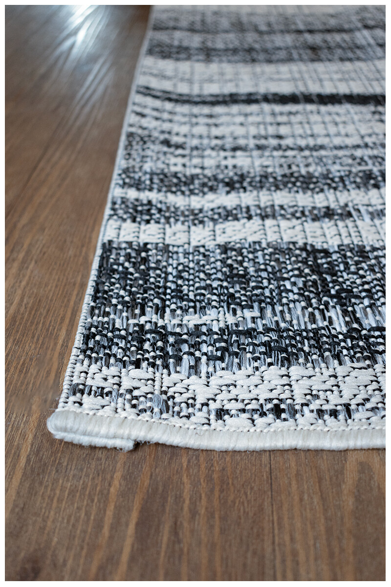 BREEZE ALFOMBRA BREEZE BRE/8508/AG14/ 160X230 WOOL/CHARCOAL GREY
