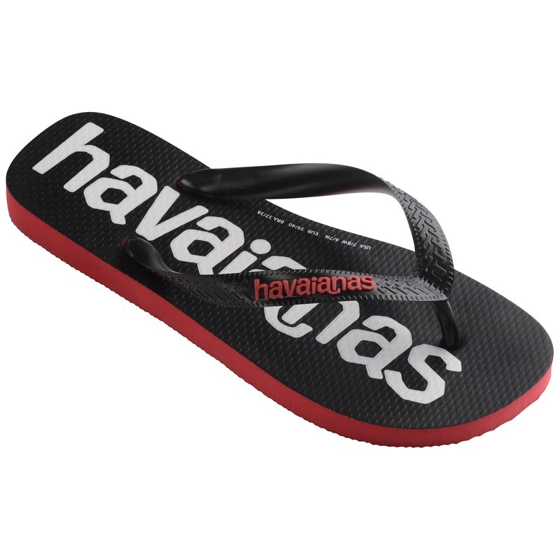 Ojotas Havaianas Top Logomania 2 Negro