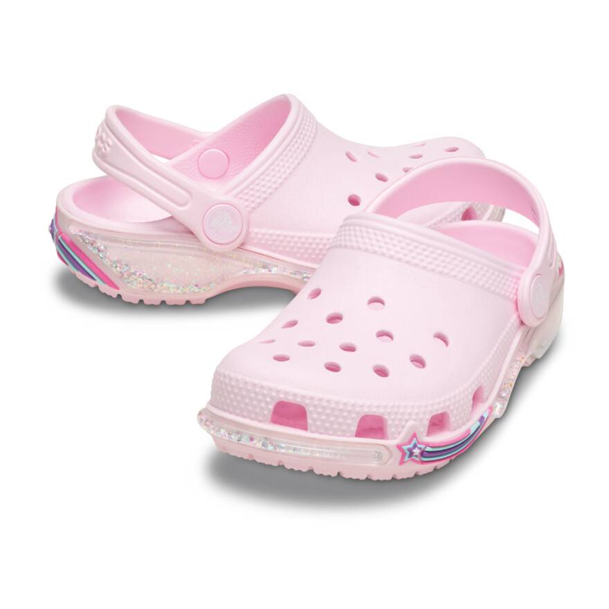 Clsc Star Sparkle Shkr Clog K - Niños mas de 5 años Pink Milk