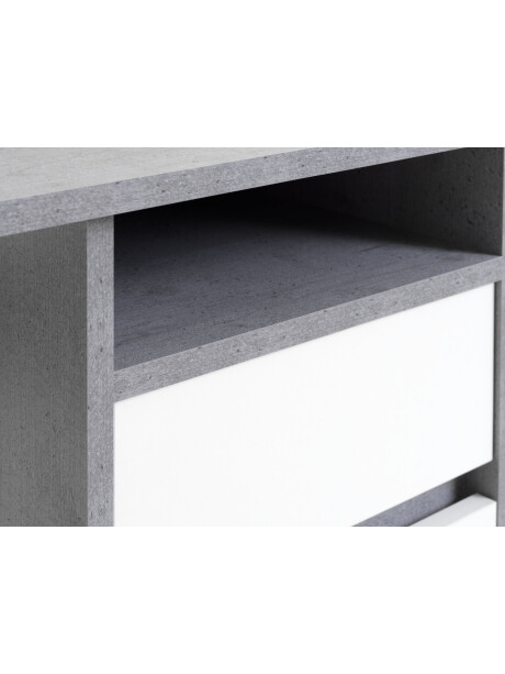 Escritorio BILLUND 53x120 bl/hormigón Escritorio BILLUND 53x120 bl/hormigón