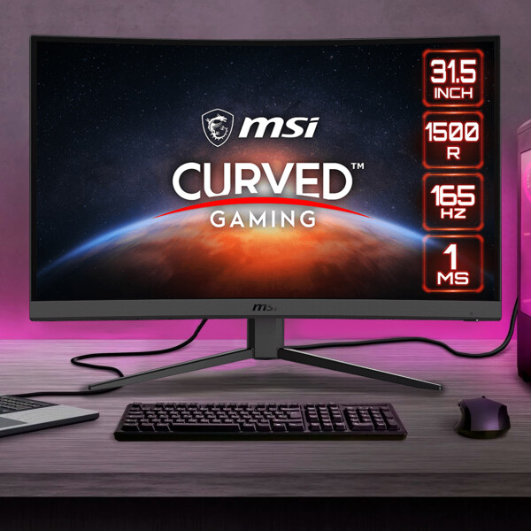 Monitor Msi Gamer G32c4w 31.5" MONITOR MSI G32C4W 31.5" CURVO 1MS