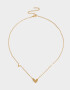 Collares Cortos Acero quirúrgico Collar Corto Acero Quirurgico - Dorado