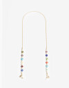 Estuches Anteojos Metal Holder Anteojos Con Beads Y Perlas - Combinacion Multicolor