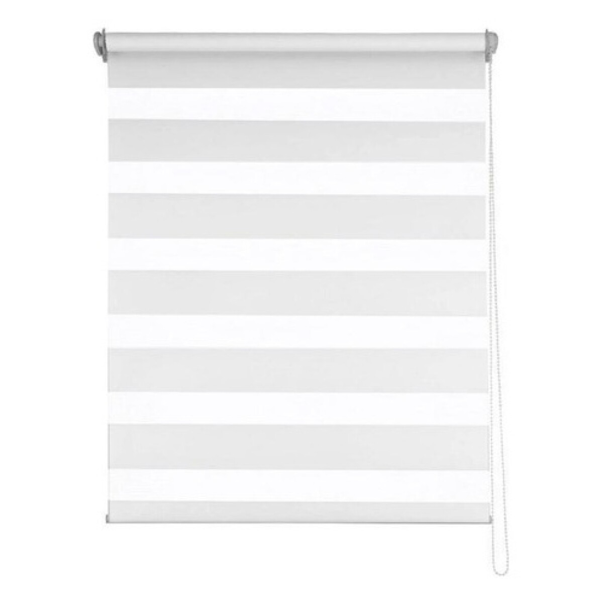 Cortina Roller Zebra Simple Lumax 1.2x2.1mts - Blanco 