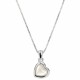 Cadena y colgante corazón con Nácar Cadena y colgante corazón con Nácar