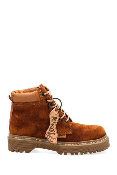 Bota Clásica Línea KIKO'S Cuero Gamuza OXIDO