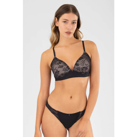 Soutien triangulo preformado canna Negro