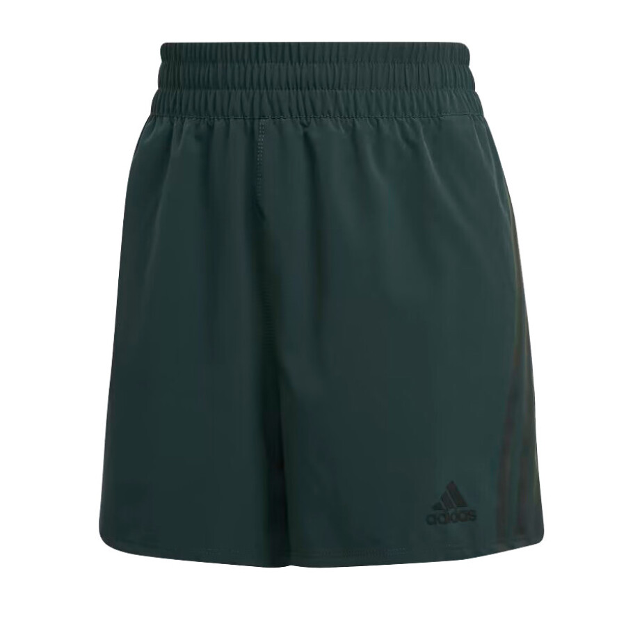 Short de Mujer Adidas Trainicons 3 Verde - Negro