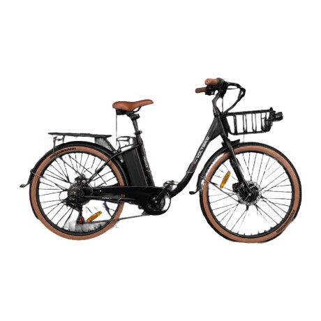 Bicicleta Eléctrica Urbana Voltbike Grace Urban 350 W Rodado 26 Batería de Litio Gris