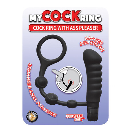 My Cock Ring con Plug Anal Pleaser My Cock Ring con Plug Anal Pleaser