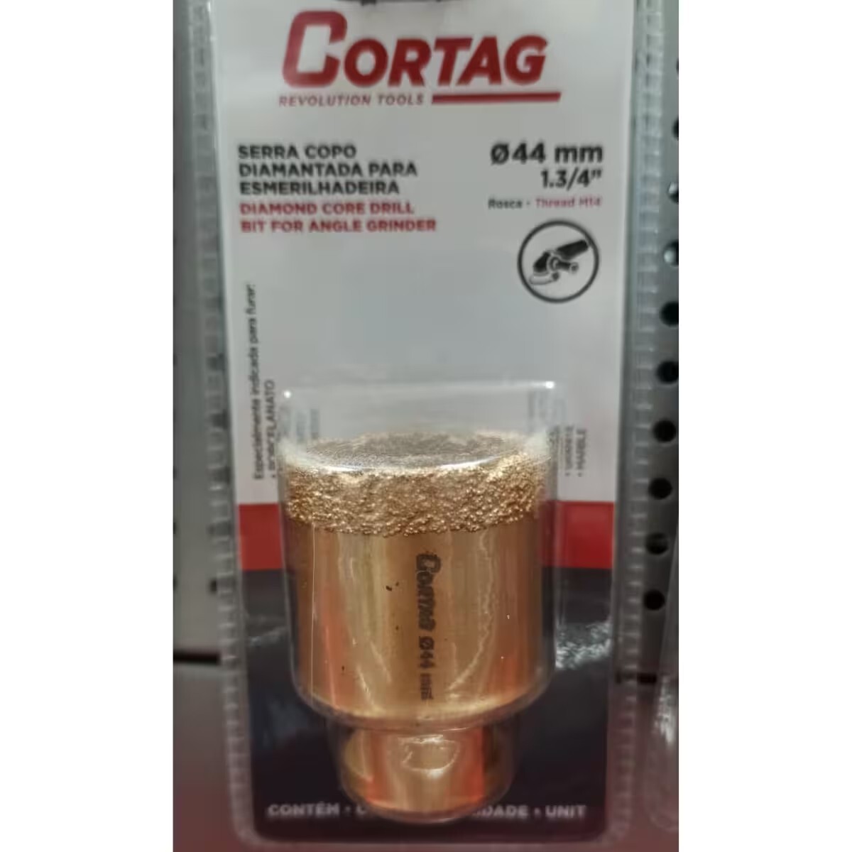 Sierra De Copa Diam 44mm P/ Amoladora 