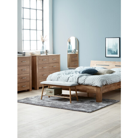 Alfombra Birk 140X200 Shaggy Gris