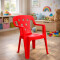 Silla infantil con apoya brazos ROJO
