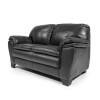 Sillón 100% Cuero - 2 Cuerpos - Monza Negro
