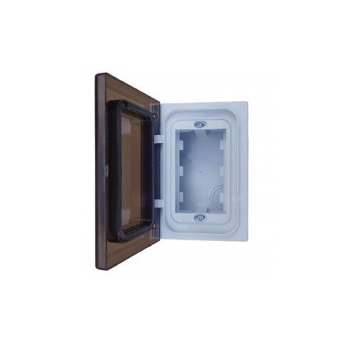 Caja estanca 6 salidas de adosar 150x140x75mm IP54 - GR7060 — Fivisa