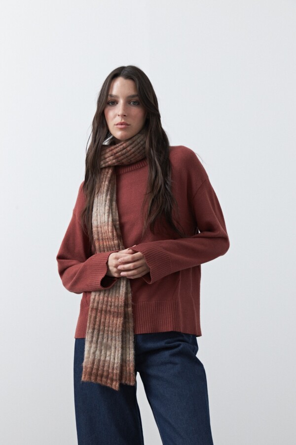 BUFANDA GULAB Beige Melange