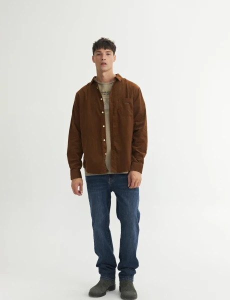 Camisa Fupert Chocolate