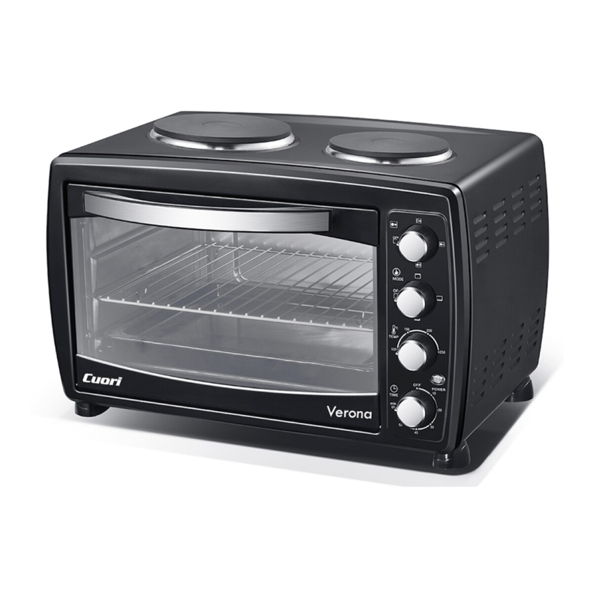 Horno Eléctrico de 38 Lts Con Hornallas Cuori Verona CUO2038 
