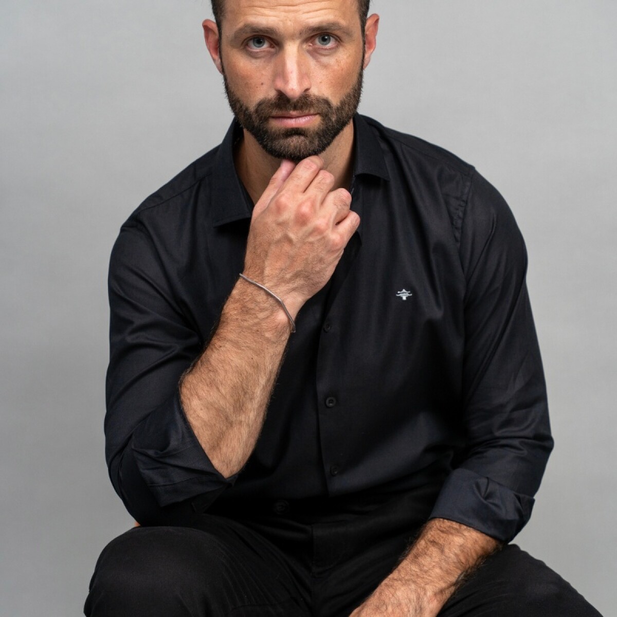 CAMISA LUXURY - NEGRO 
