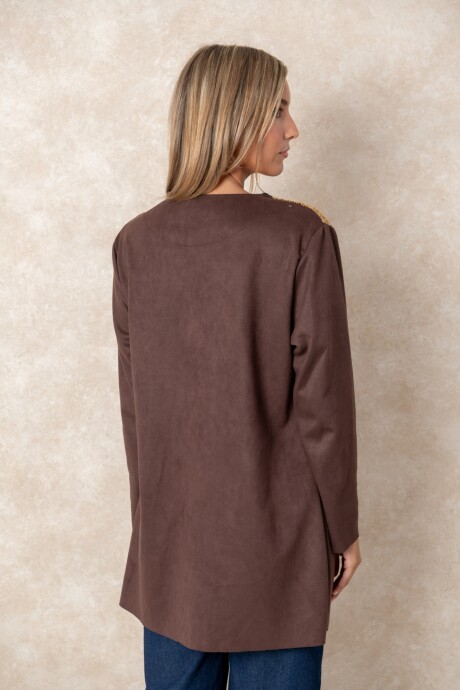 CHAQUETA BETTY Chocolate